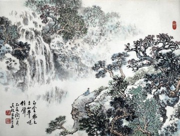  chinese oil painting - Wu yangmu 3 old Chinese